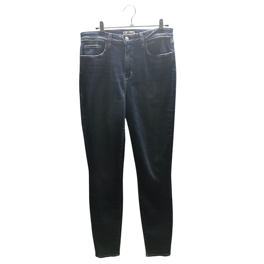 L'Agence Jeans Women's Size 30 Blue Monterey Skinny Marguerite Tapered Leg